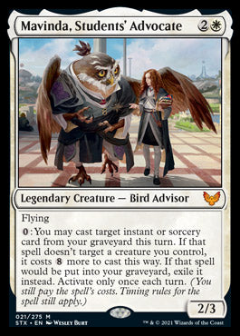 Mavinda, Students' Advocate [Strixhaven: School of Mages] | Cracking-Singles
