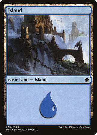 Island (255) [Dragons of Tarkir] | Cracking-Singles