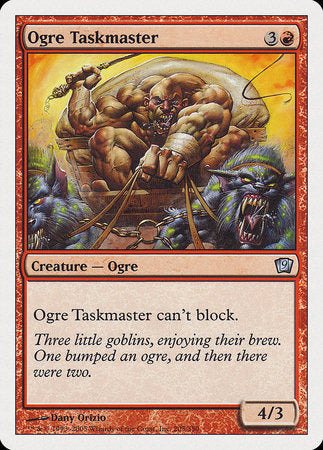 Ogre Taskmaster [Ninth Edition] | Cracking-Singles