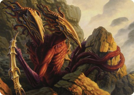 Two-Headed Sliver Art Card [Commander Masters Art Series] | Cracking-Singles