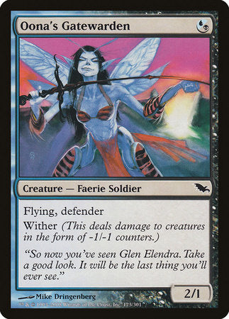 Oona's Gatewarden [Shadowmoor] | Cracking-Singles