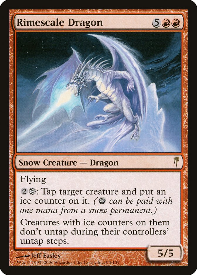 Rimescale Dragon [Coldsnap] | Cracking-Singles
