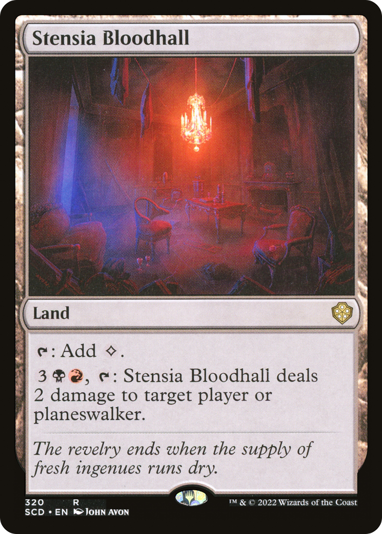 Stensia Bloodhall [Starter Commander Decks] | Cracking-Singles