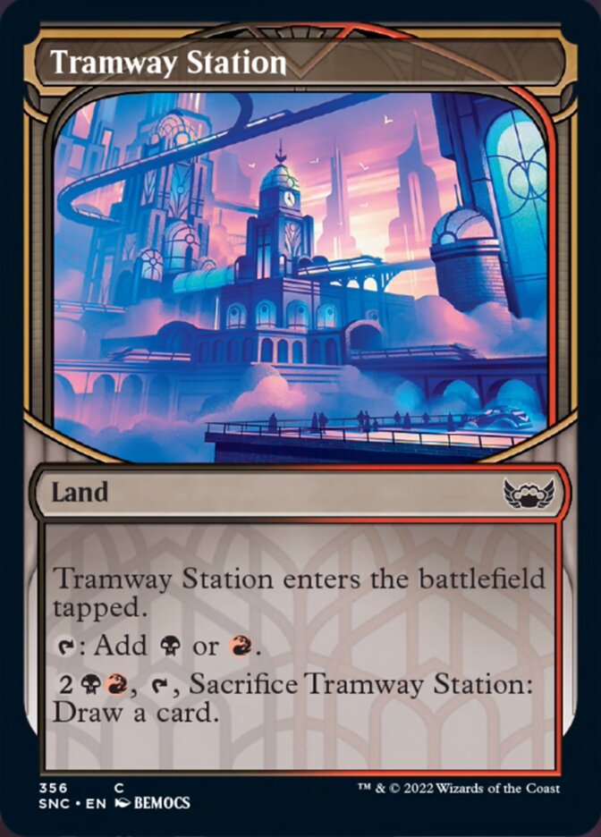Tramway Station (Showcase Skyscraper) [Streets of New Capenna] | Cracking-Singles