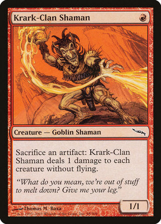 Krark-Clan Shaman [Mirrodin] | Cracking-Singles