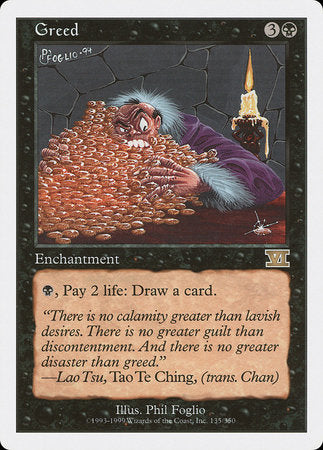 Greed [Classic Sixth Edition] | Cracking-Singles