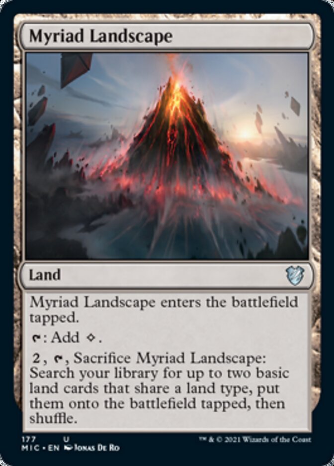 Myriad Landscape [Innistrad: Midnight Hunt Commander] | Cracking-Singles