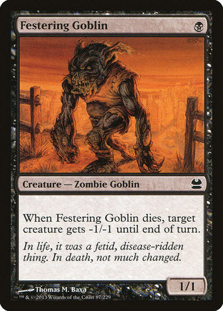 Festering Goblin [Modern Masters] | Cracking-Singles