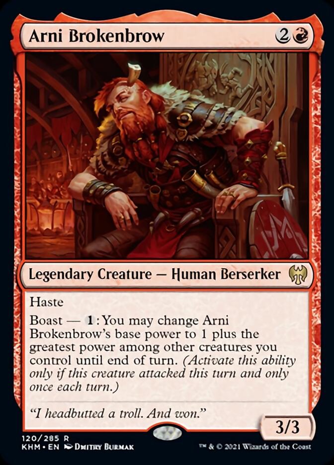 Arni Brokenbrow [Kaldheim] | Cracking-Singles