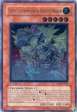 Super-Electromagnetic Voltech Dragon [EOJ-EN031] Ultimate Rare | Cracking-Singles