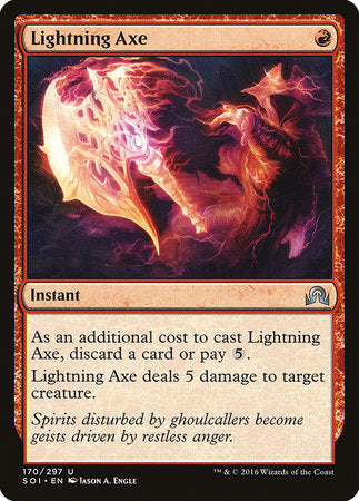 Lightning Axe [Shadows over Innistrad] | Cracking-Singles