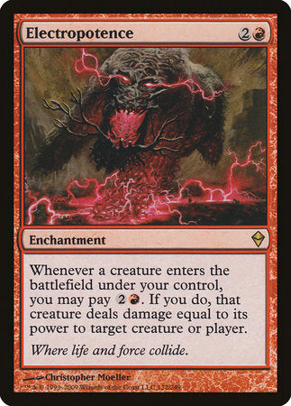 Electropotence [Zendikar] | Cracking-Singles