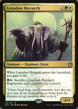 Loxodon Hierarch [GRN Guild Kit] | Cracking-Singles