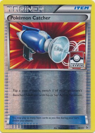Pokemon Catcher (36/39) (League Promo) [XY: Kalos Starter Set] | Cracking-Singles
