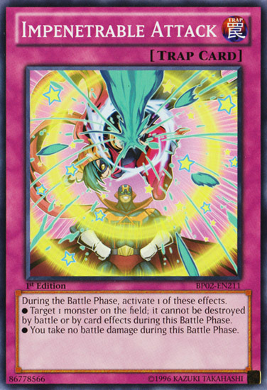 Impenetrable Attack [BP02-EN211] Common | Cracking-Singles