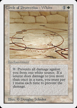 Circle of Protection: White [Unlimited Edition] | Cracking-Singles