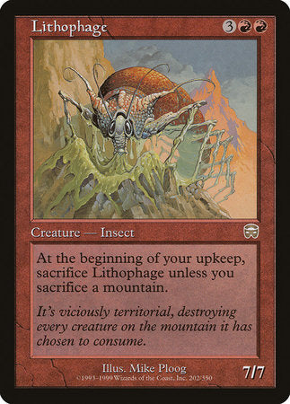 Lithophage [Mercadian Masques] | Cracking-Singles