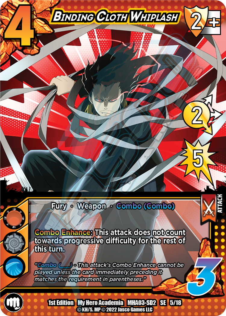 Binding Cloth Whiplash [Eraser Head Clash Deck] | Cracking-Singles
