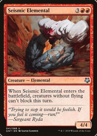 Seismic Elemental [Game Night] | Cracking-Singles