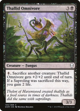 Thallid Omnivore [Dominaria] | Cracking-Singles