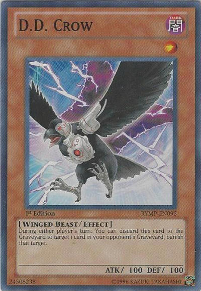 D.D. Crow [RYMP-EN095] Super Rare | Cracking-Singles