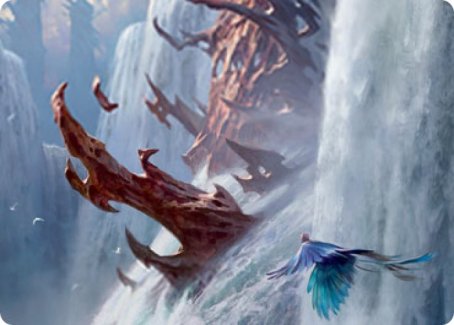 Island Art Card [Strixhaven: School of Mages Art Series] | Cracking-Singles