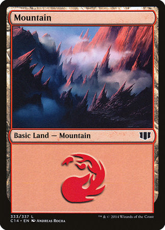Mountain (333) [Commander 2014] | Cracking-Singles