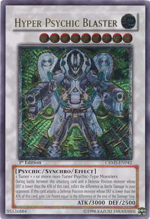 Hyper Psychic Blaster [CRMS-EN042] Ultimate Rare | Cracking-Singles