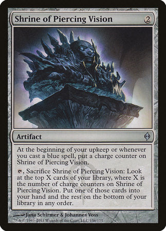 Shrine of Piercing Vision [New Phyrexia] | Cracking-Singles