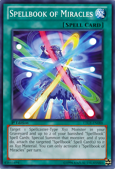 Spellbook of Miracles [LTGY-EN088] Common | Cracking-Singles