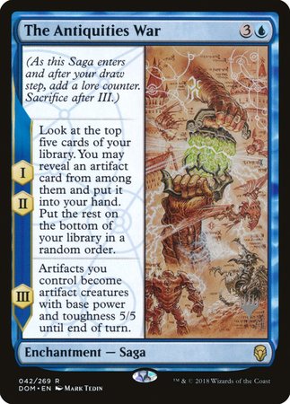 The Antiquities War [Dominaria Promos] | Cracking-Singles