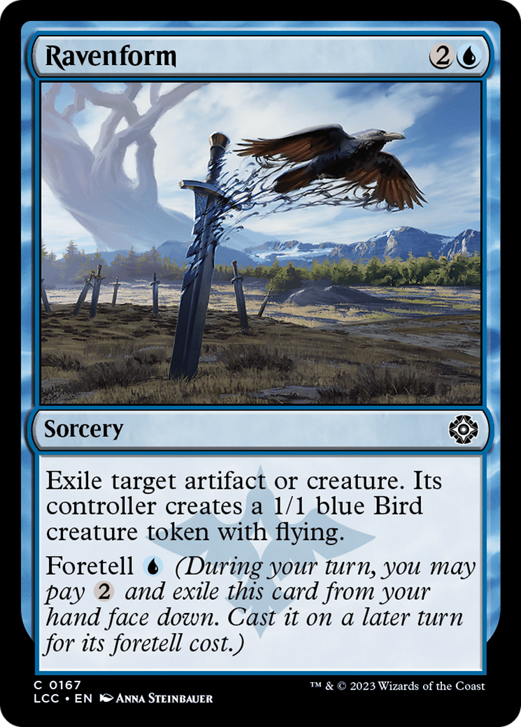 Ravenform [The Lost Caverns of Ixalan Commander] | Cracking-Singles