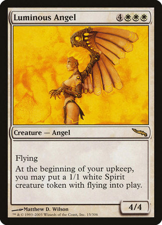 Luminous Angel [Mirrodin] | Cracking-Singles
