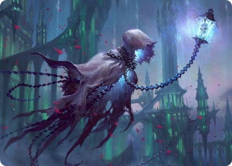 Wanderlight Spirit Art Card [Innistrad: Crimson Vow Art Series] | Cracking-Singles