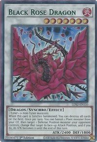 Black Rose Dragon (Green) [LDS2-EN110] Ultra Rare | Cracking-Singles