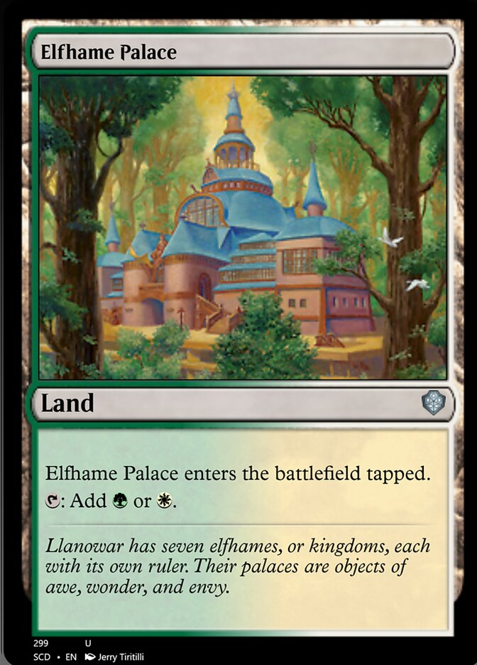 Elfhame Palace [Starter Commander Decks] | Cracking-Singles