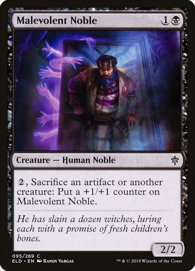 Malevolent Noble [Throne of Eldraine] | Cracking-Singles