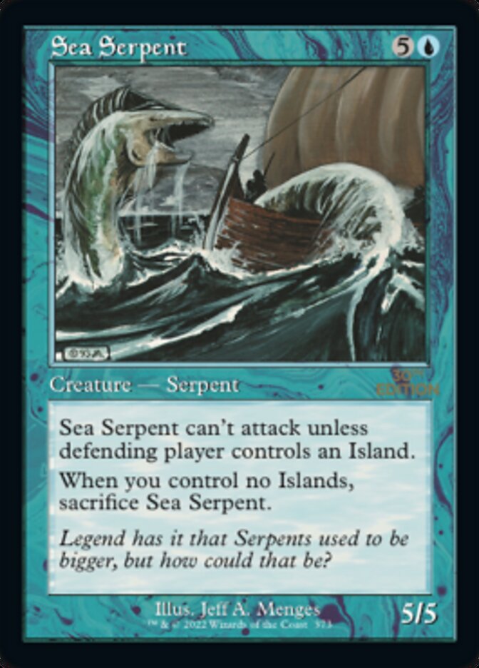Sea Serpent (Retro) [30th Anniversary Edition] | Cracking-Singles