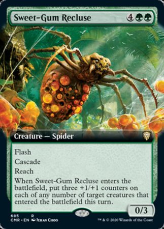 Sweet-Gum Recluse (Extended Art) [Commander Legends] | Cracking-Singles