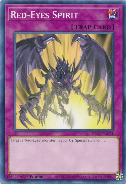 Red-Eyes Spirit [DLCS-EN071] Common | Cracking-Singles