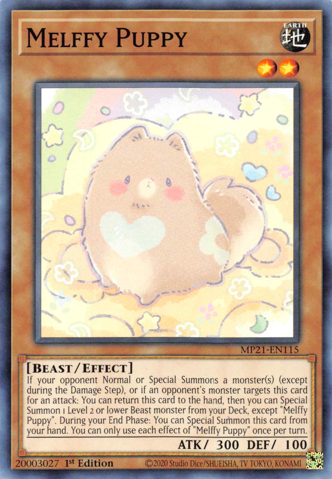 Melffy Puppy [MP21-EN115] Common | Cracking-Singles
