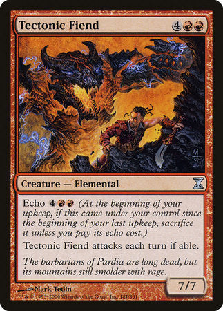 Tectonic Fiend [Time Spiral] | Cracking-Singles