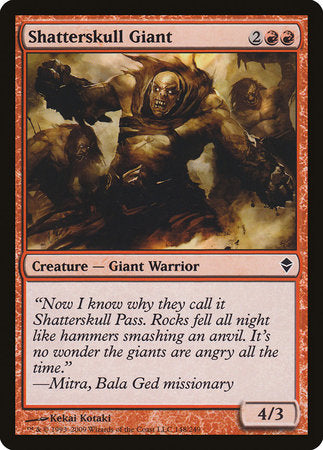 Shatterskull Giant [Zendikar] | Cracking-Singles