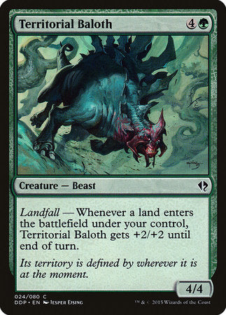 Territorial Baloth [Duel Decks: Zendikar vs. Eldrazi] | Cracking-Singles