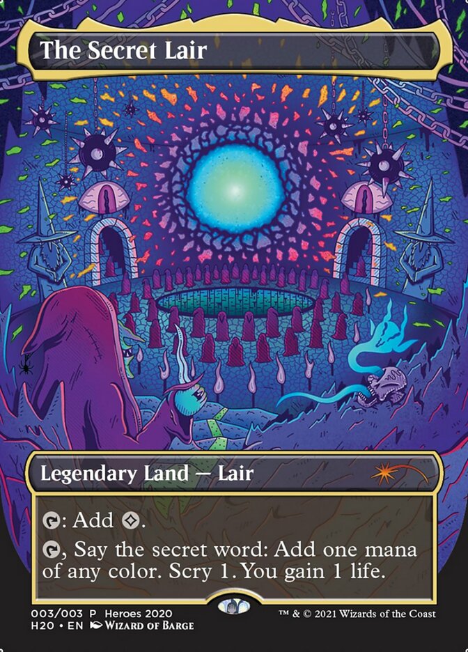 The Secret Lair [Heroes of the Realm 2020] | Cracking-Singles