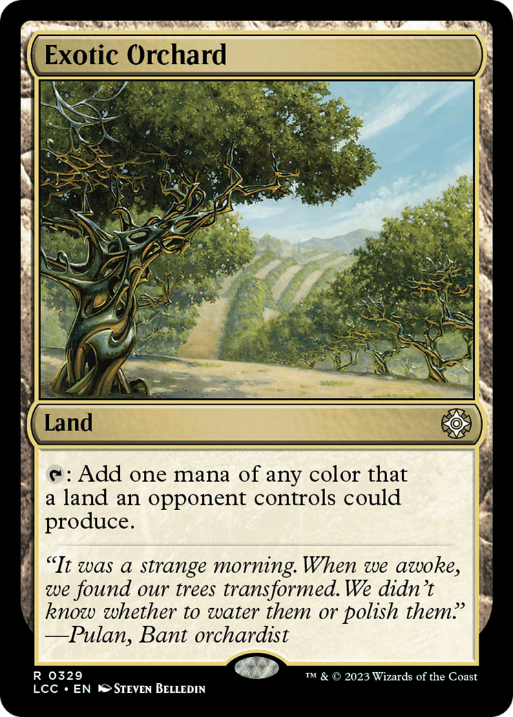 Exotic Orchard [The Lost Caverns of Ixalan Commander] | Cracking-Singles