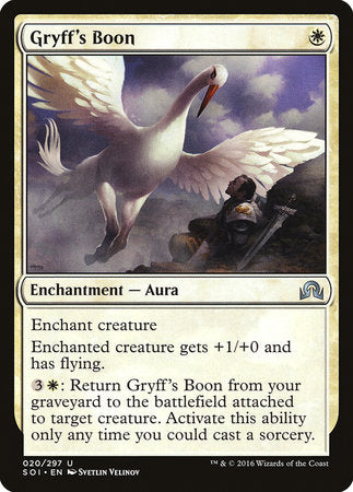 Gryff's Boon [Shadows over Innistrad] | Cracking-Singles