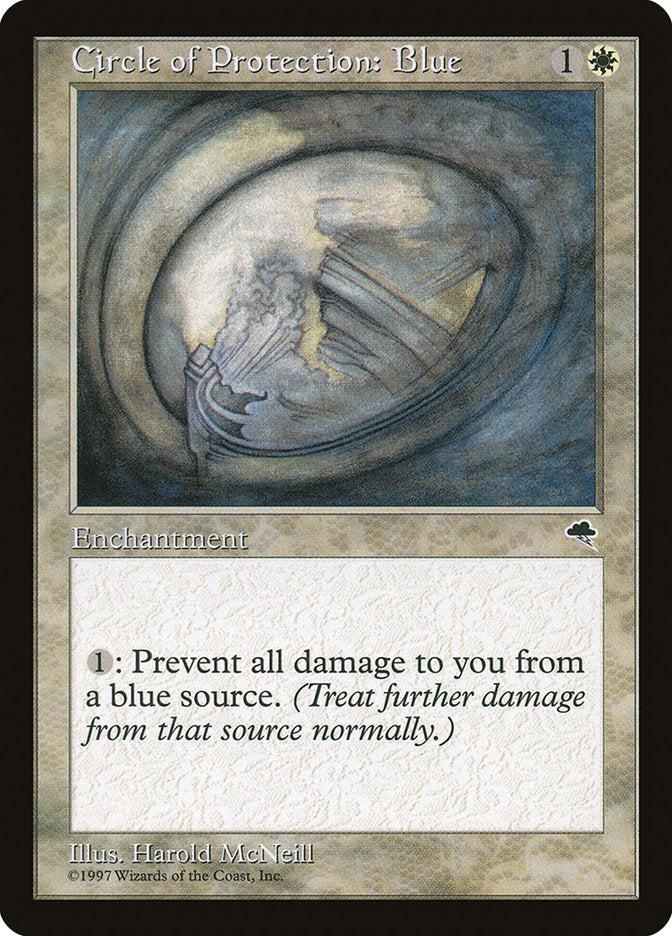 Circle of Protection: Blue [Tempest] | Cracking-Singles