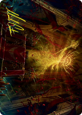 Katilda, Dawnhart Martyr Art Card (Gold-Stamped Signature) [Innistrad: Crimson Vow Art Series] | Cracking-Singles