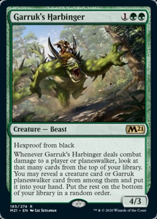 Garruk's Harbinger [Core Set 2021] | Cracking-Singles